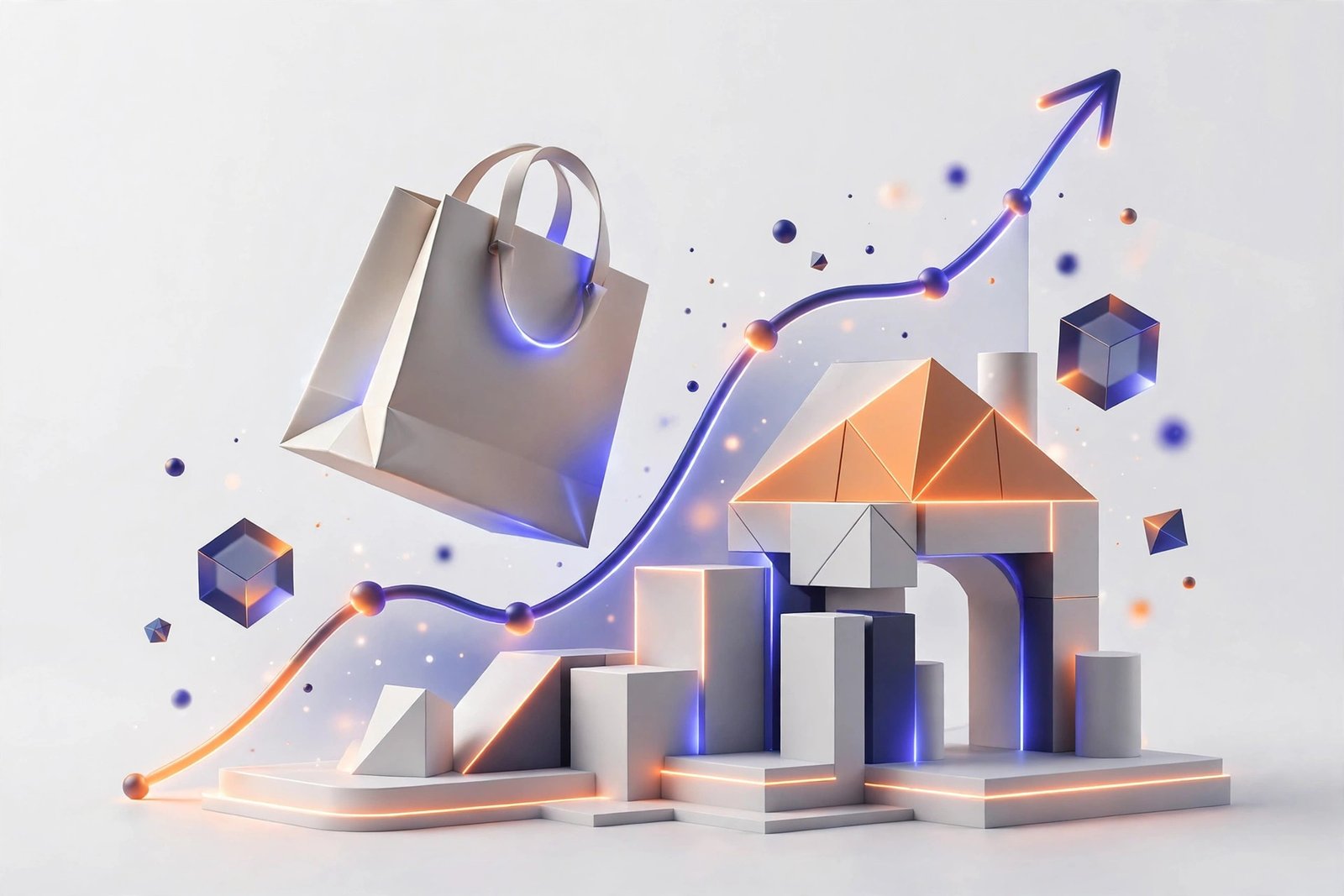E-commerce growth project visual