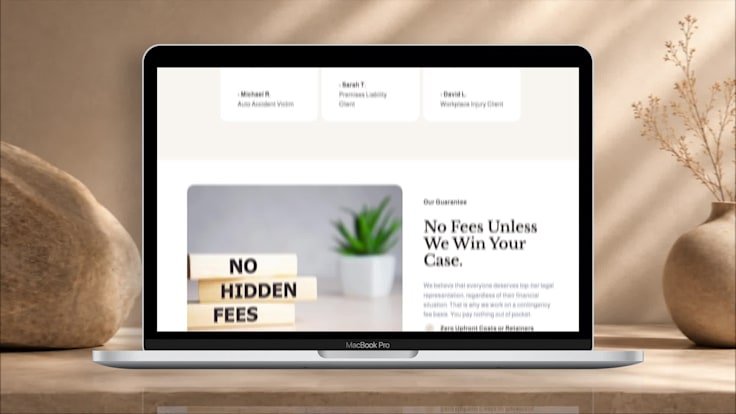 Hawlader Law Firm Website — project by Digital Surgeons Hub