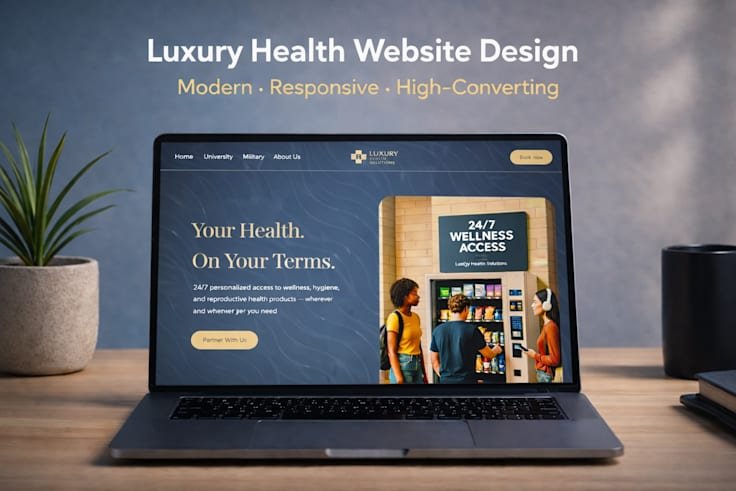 Healthcare & Wellness Website — project by Digital Surgeons Hub