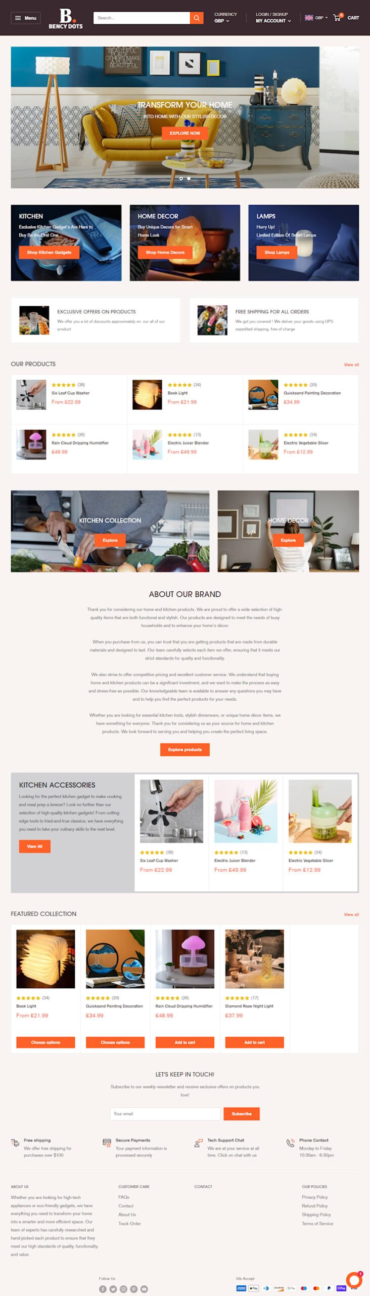 Bencydots Store — project by Digital Surgeons Hub
