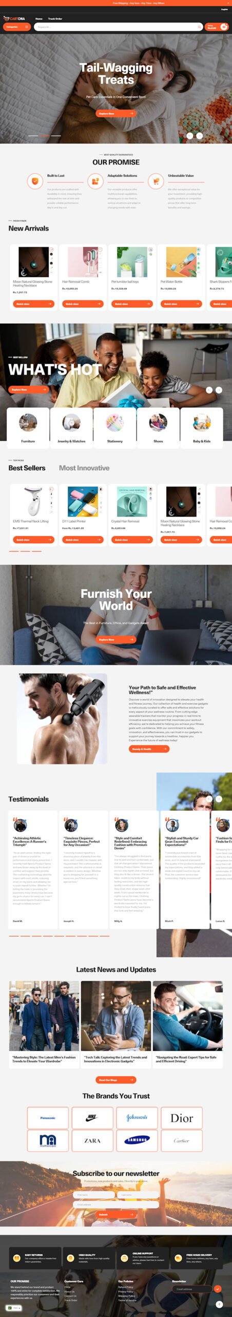 Cartona General Store — project by Digital Surgeons Hub