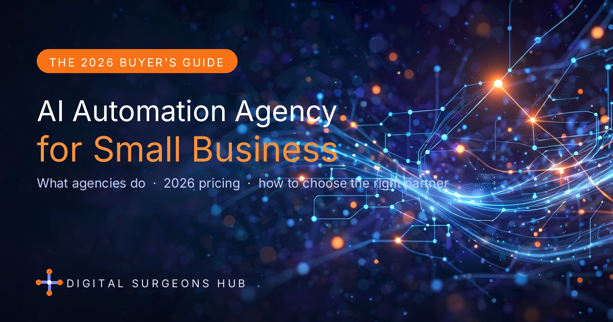 AI Automation Agency for Small Business: The 2026 Buyer’s Guide