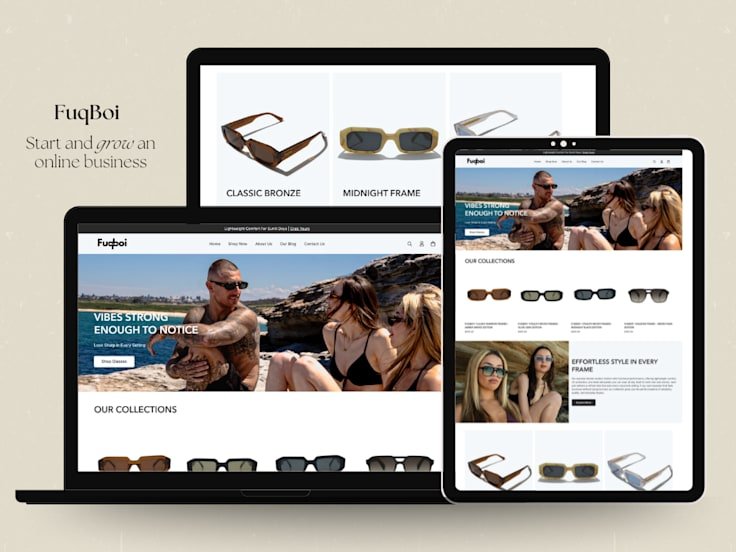 FuqBoi Sunglass Brand — project by Digital Surgeons Hub
