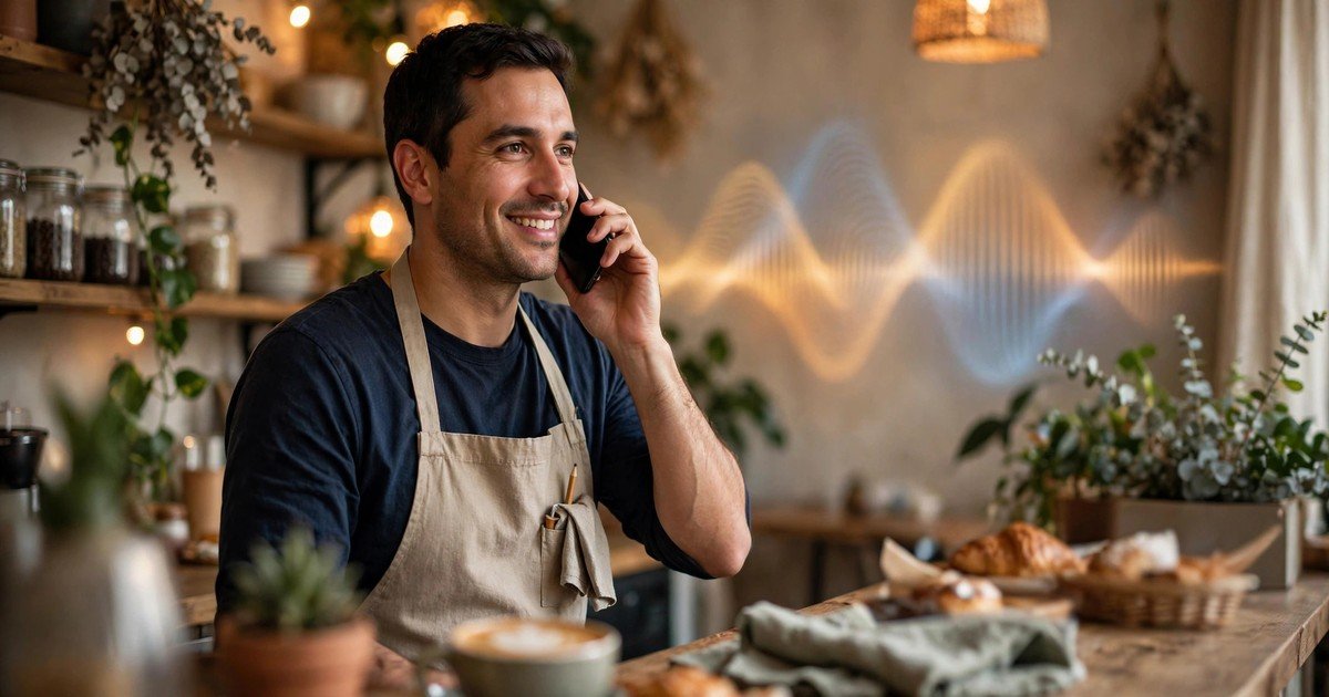 AI voice agent making an outbound follow-up call