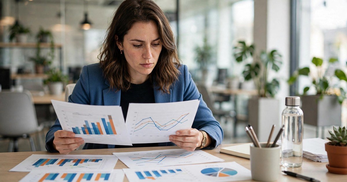Analyst examining on-page SEO issues in detail