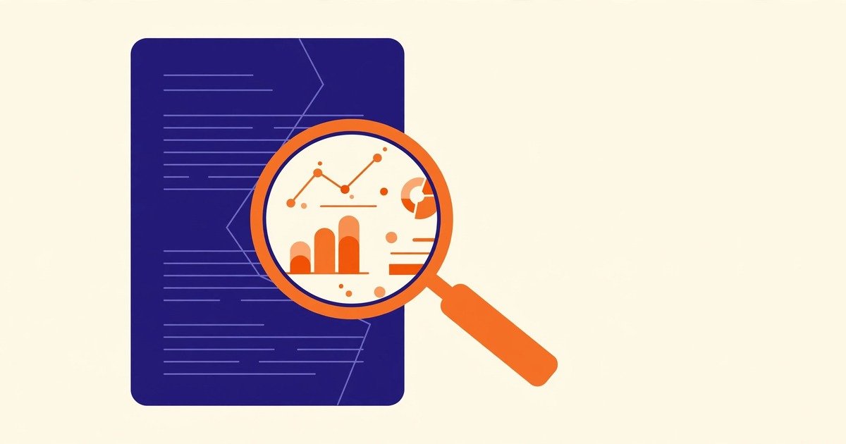 Magnifier over a website during a free SEO audit